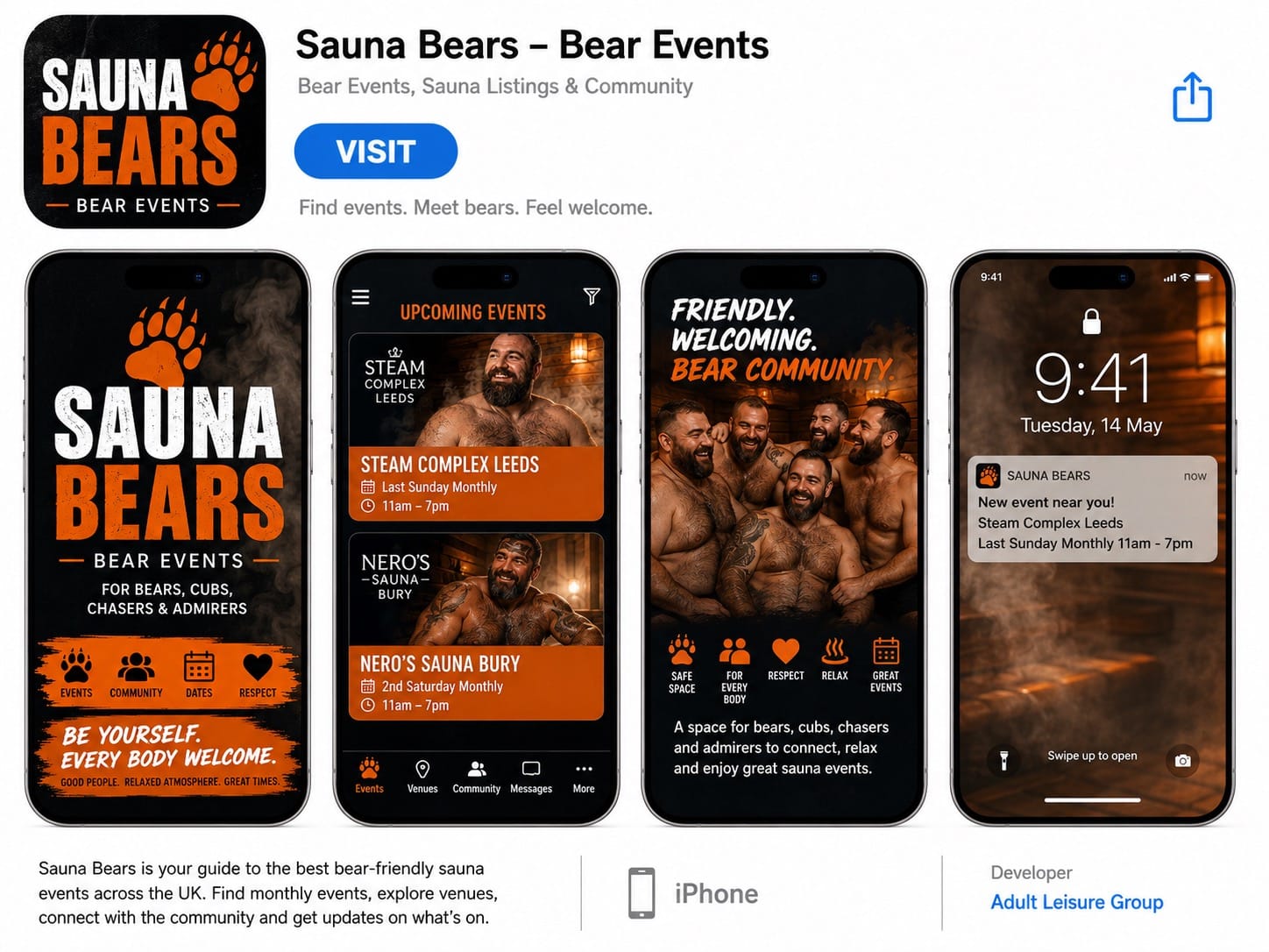 Sauna Bears event preview